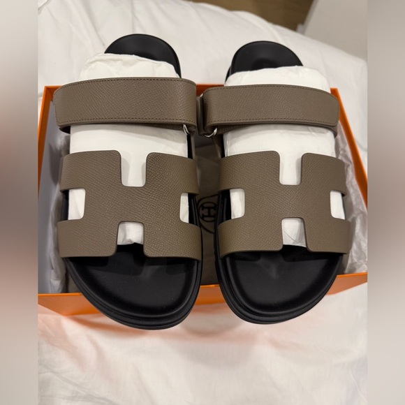 Women’s New Hermes Etoupe Chypre - Picture 4 of 6